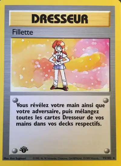 Image de la carte Pokemon Fillette (Édition 1) 75/102
