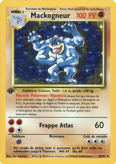Image de la carte Pokemon Mackogneur (Édition 1) 8/102