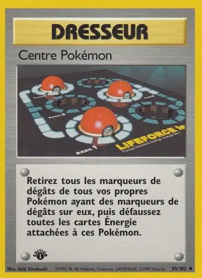 Image de la carte Pokemon Centre Pokémon (Édition 1) 85/102