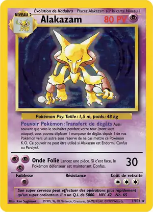 Alakazam 1/102