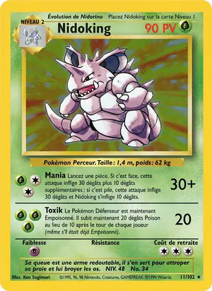 Nidoking 11/102