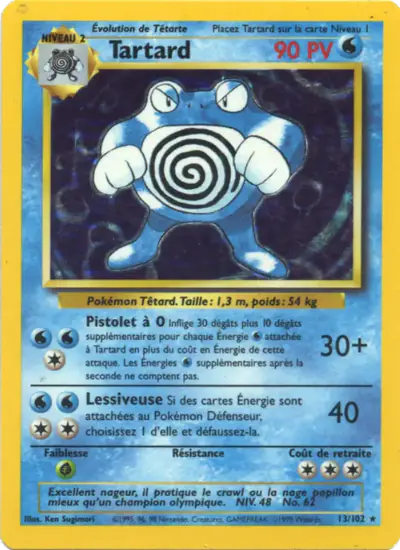 Image de la carte Pokemon Tartard 13/102