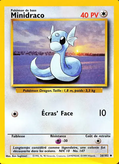 Image de la carte Pokemon Minidraco 26/102
