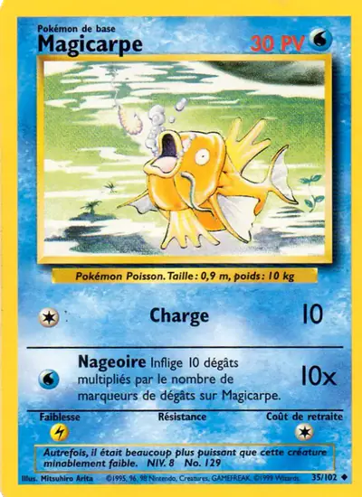 Image de la carte Pokemon Magicarpe 35/102