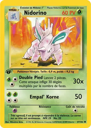 Nidorino 37/102