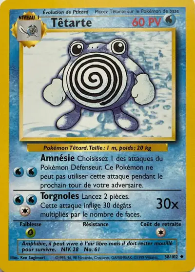Image de la carte Pokemon Têtarte 38/102