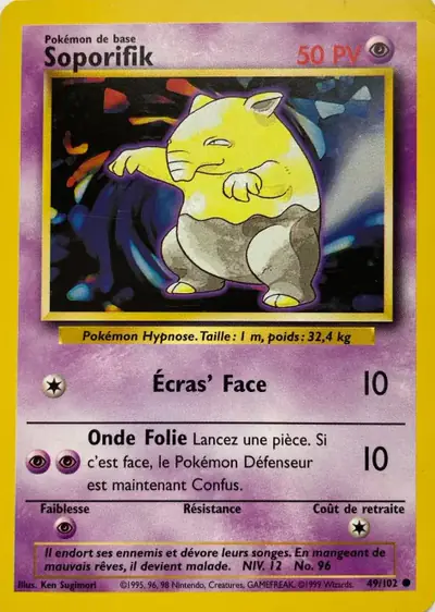 Image de la carte Pokemon Soporifik 49/102