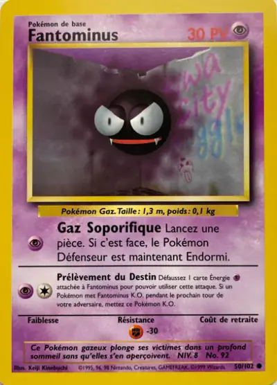 Image de la carte Pokemon Fantominus 50/102