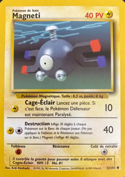 Image de la carte Pokemon Magnéti 53/102