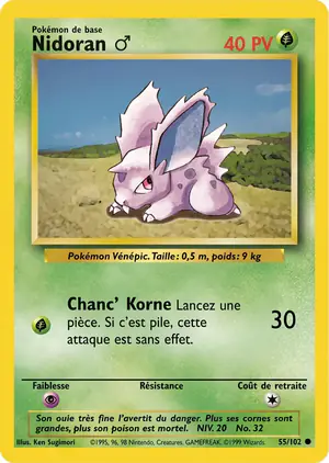 Nidoran ♂ 55/102