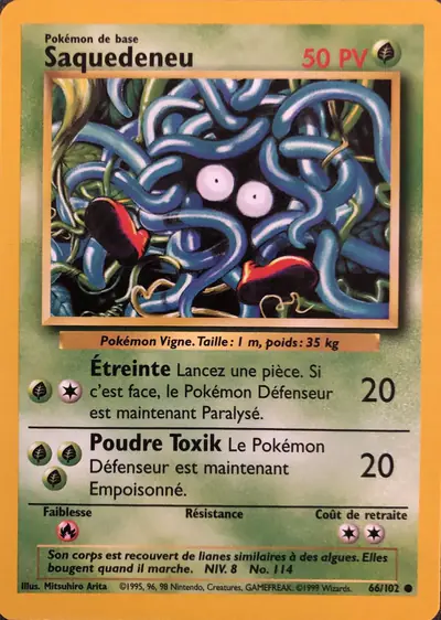 Image de la carte Pokemon Saquedeneu 66/102