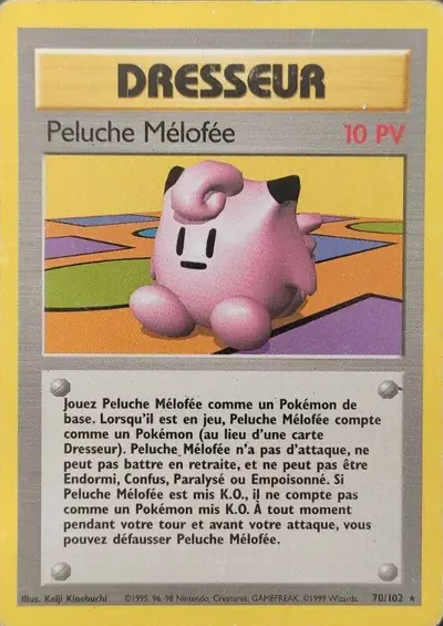 Image de la carte Pokemon Peluche Mélofée 70/102