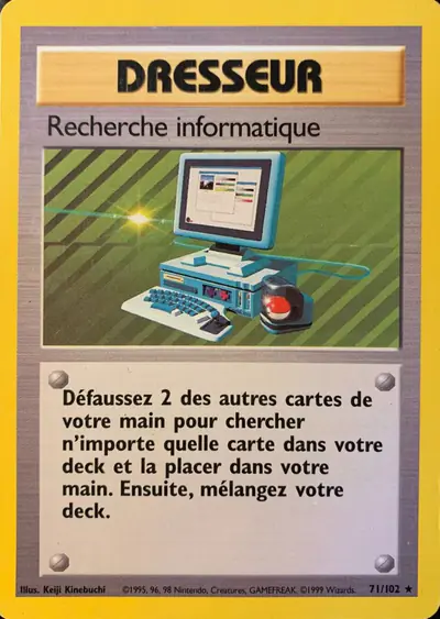 Image de la carte Pokemon Recherche informatique 71/102