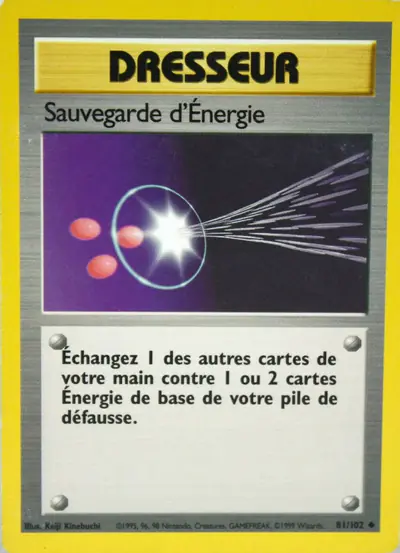 Image de la carte Pokemon Sauvegarde d'Énergie 81/102