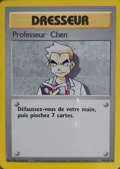Image de la carte Pokemon Professeur Chen 88/102