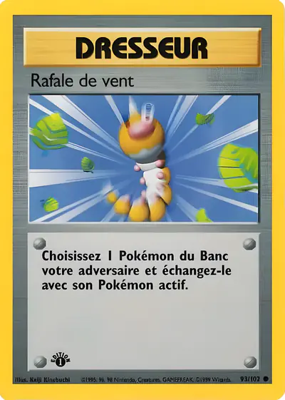 Image de la carte Pokemon Rafale de vent 93/102