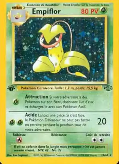 Image de la carte Pokemon Empiflor (Édition 1) 14/64