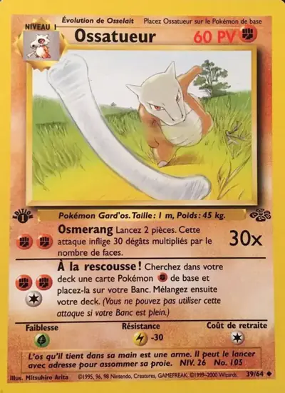Image de la carte Pokemon Ossatueur (Édition 1) 39/64