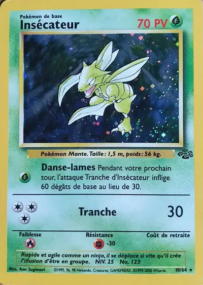 Image de la carte Pokemon Insécateur 10/64