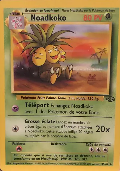 Image de la carte Pokemon Noadkoko 35/64