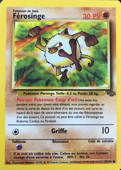 Image de la carte Pokemon Férosinge 55/64