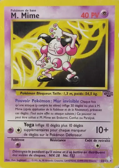 Image de la carte Pokemon M. Mime 6/64