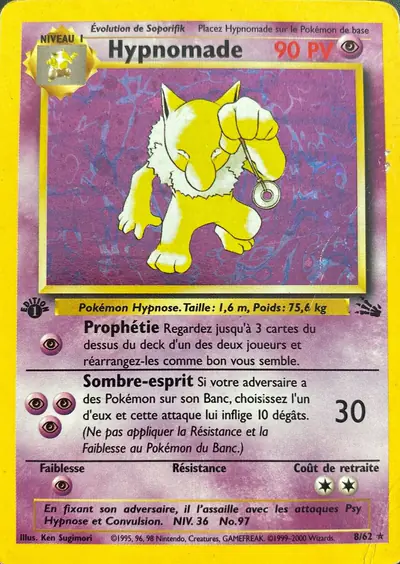 Image de la carte Pokemon Hypnomade (Édition 1) 23/62