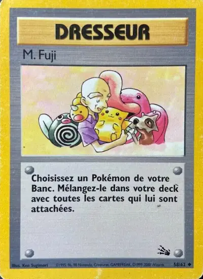 Image de la carte Pokemon M. Fuji (Édition 1) 58/62