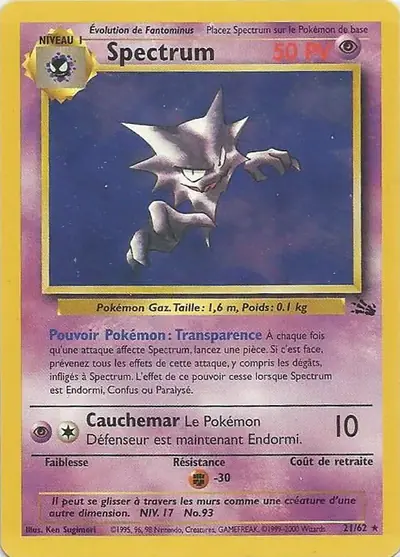 Image de la carte Pokemon Spectrum 21/62