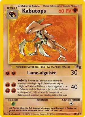 Kabutops 24/62