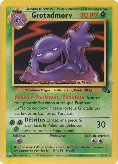 Image de la carte Pokemon Grotadmorv 28/62