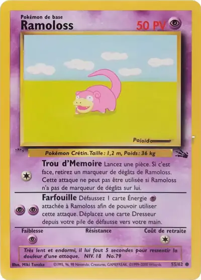 Image de la carte Pokemon Ramoloss 55/62