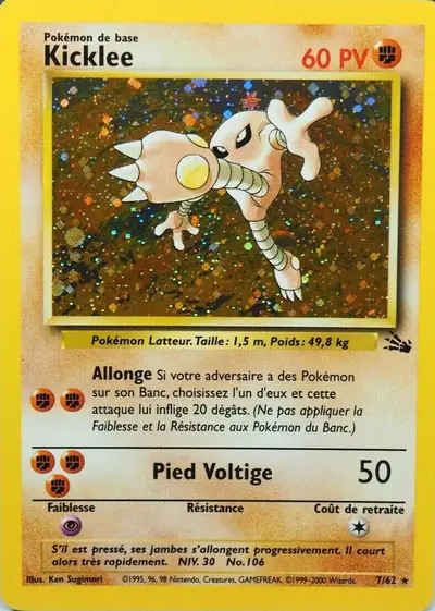 Image de la carte Pokemon Kicklee 7/62