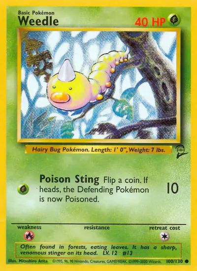 Image de la carte Pokemon Aspicot 100/130