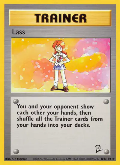 Image de la carte Pokemon Lass 104/130