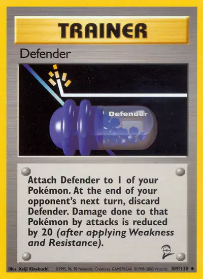 Image de la carte Pokemon Defender 109/130