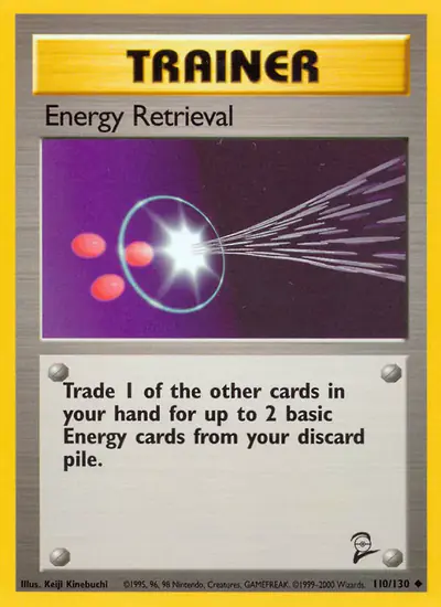 Image de la carte Pokemon Energy Retrieval 110/130
