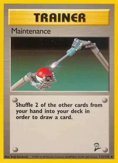 Image de la carte Pokemon Maintenance 112/130