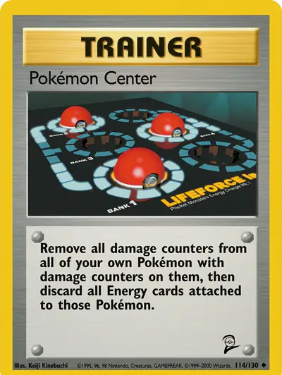 Carte Pokémon Pokémon Center 114/130 — Base Set 2