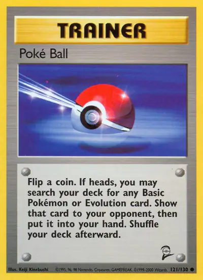 Image de la carte Pokemon Poké Ball 121/130