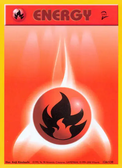 Image de la carte Pokemon Fire Energy 126/130