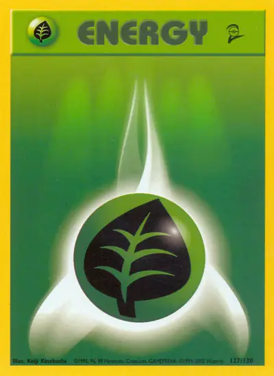 Image de la carte Pokemon Grass Energy 127/130