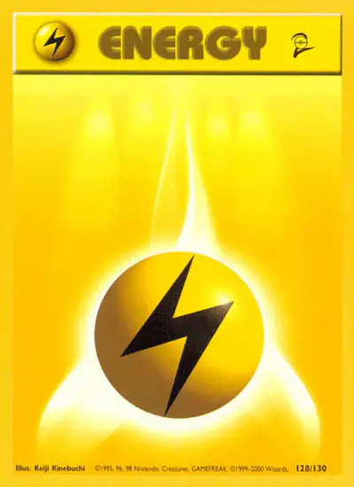 Image de la carte Pokemon Lightning Energy 128/130