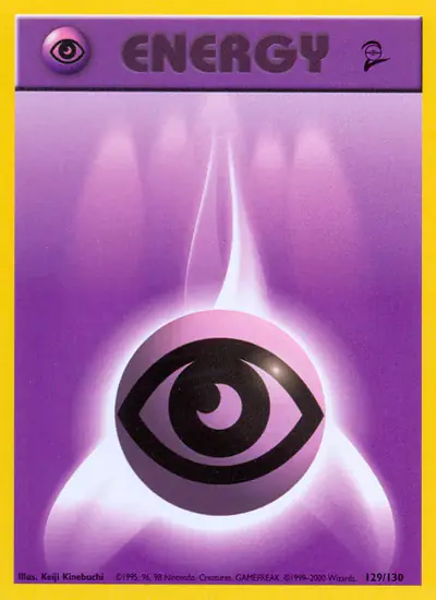 Image de la carte Pokemon Psychic Energy 129/130