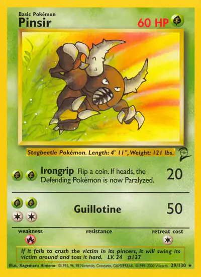 Image de la carte Pokemon Pinsir 29/130