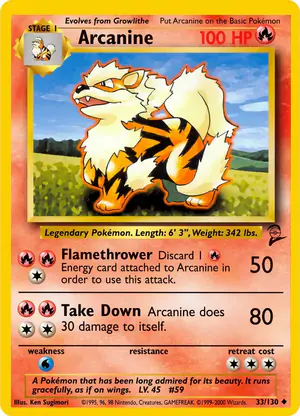 Arcanine 33/130
