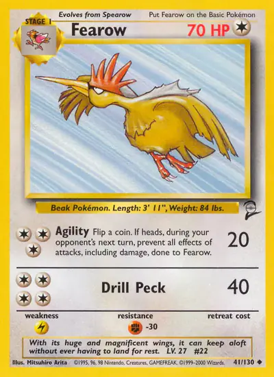 Image de la carte Pokemon Fearow 41/130