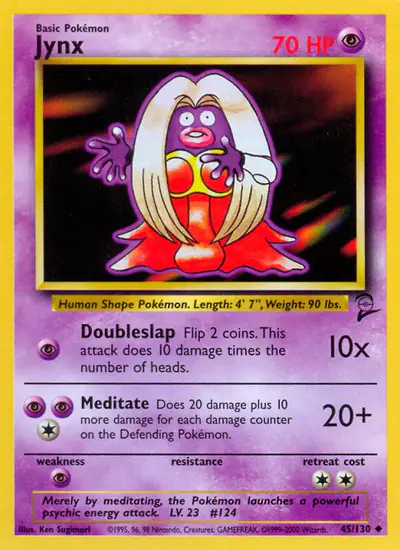 Image de la carte Pokemon Jynx 45/130