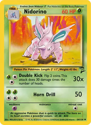 Nidorino 54/130