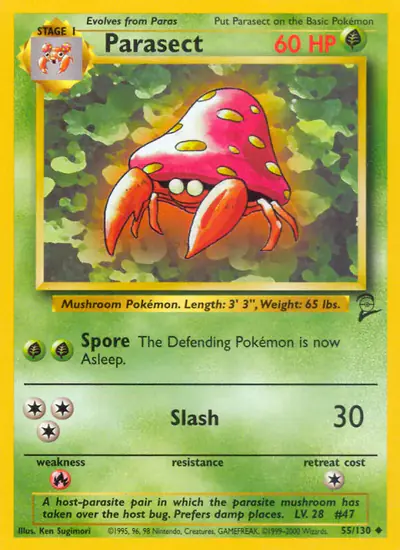 Image de la carte Pokemon Parasect 55/130